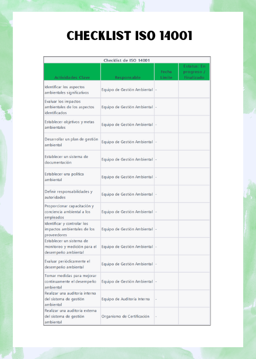 checklist-para-ISO-14001