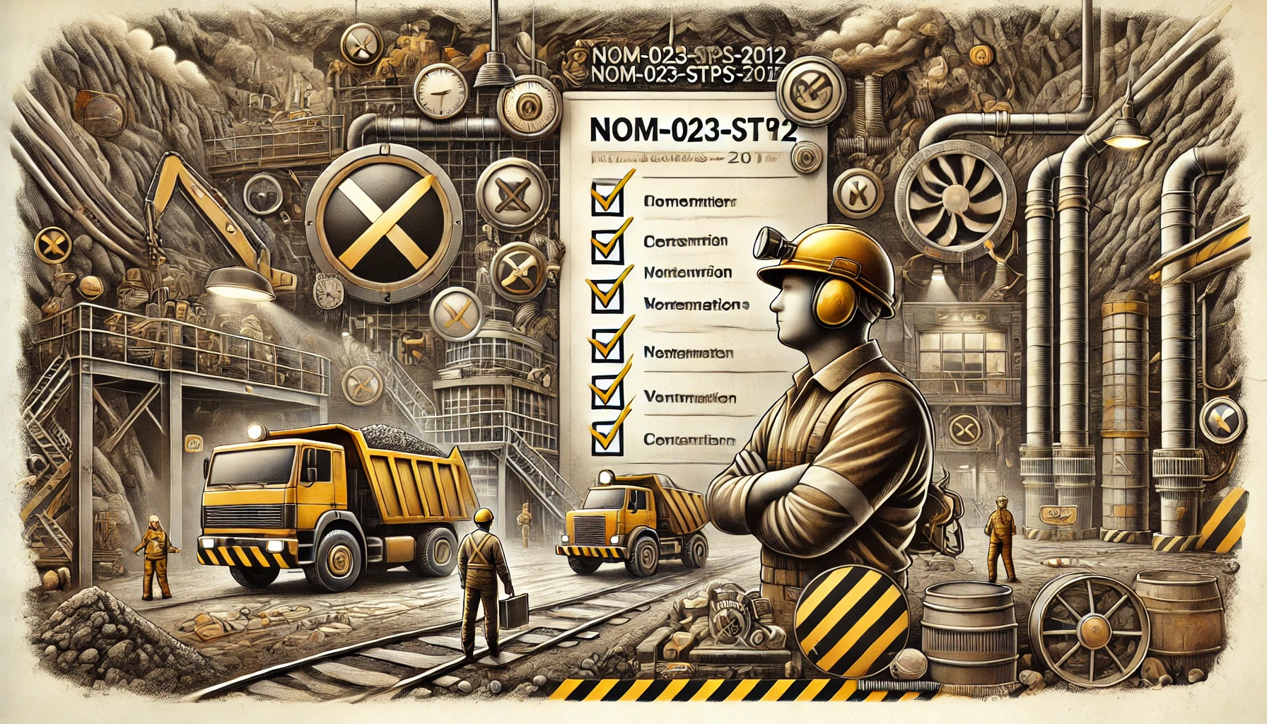 Checklist de NOM-023-STPS-2012