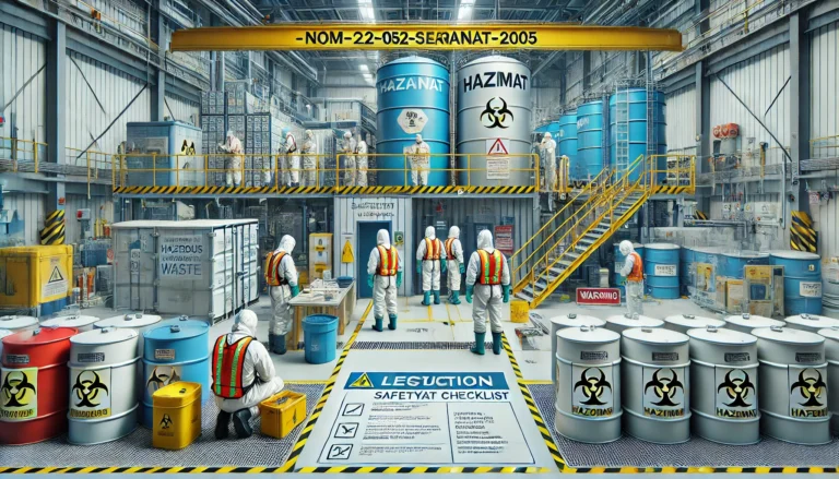 Checklist de NOM-052-SEMARNAT-2005