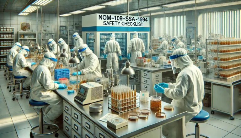 Checklist de NOM-109-SSA1-1994