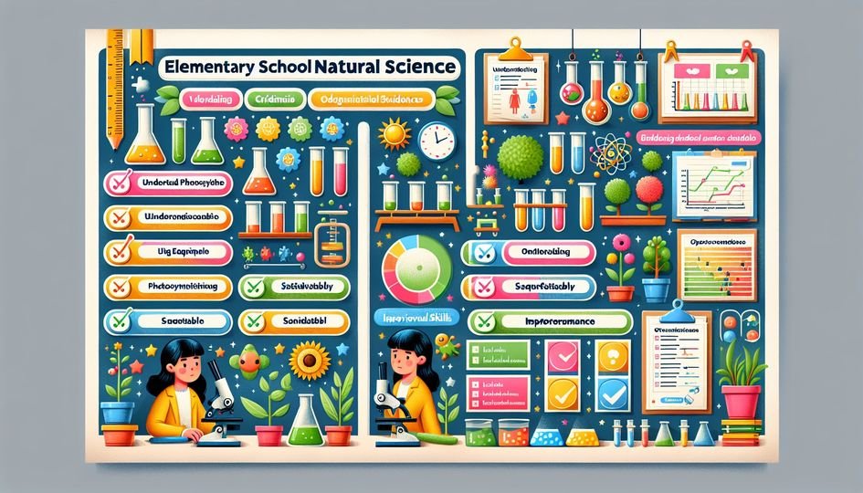 lista de cojeto evaluar ciencias naturales