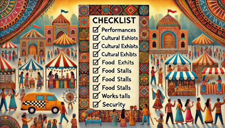 Checklist para Festivales Culturales