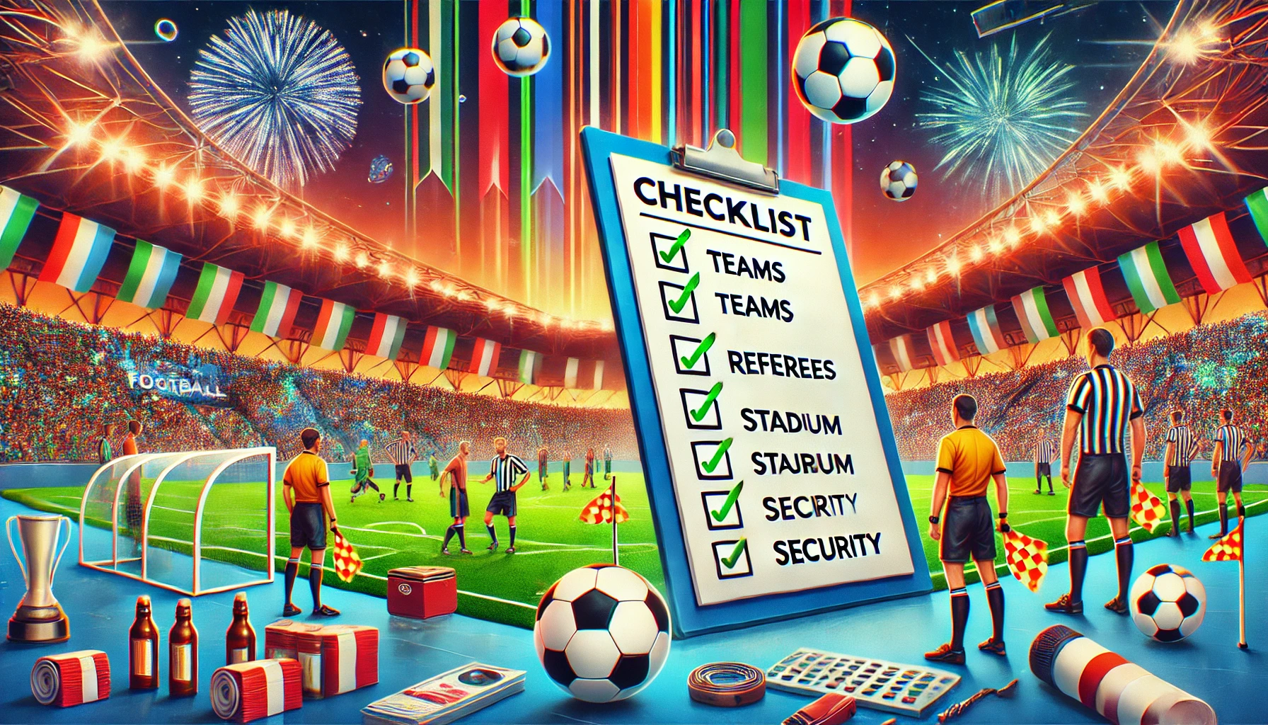 Checklist para Partidos de Fútbol