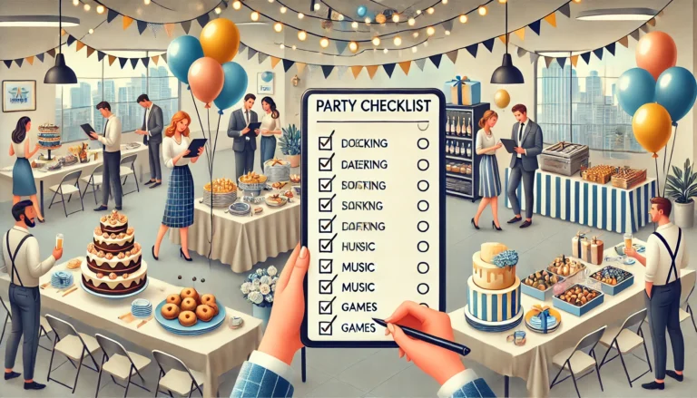 Checklist para fiestas de oficina